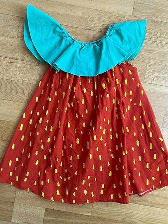 Stella McCartney Kids Sommerkleid Erdbeer 104