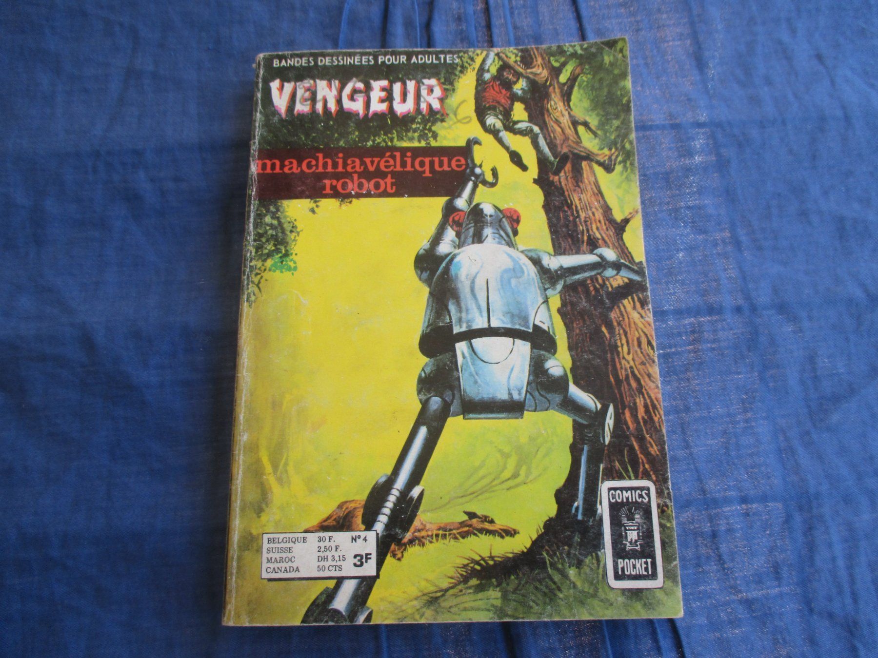 Fumetti: Vengeur Machiavélique robot – Usato da Colombier NE venduto da Nevenma