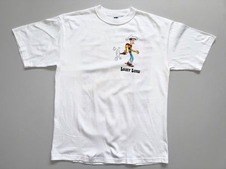 XOX Lucky Luke 90s t-shirt Arkajalka MEN Sz XL