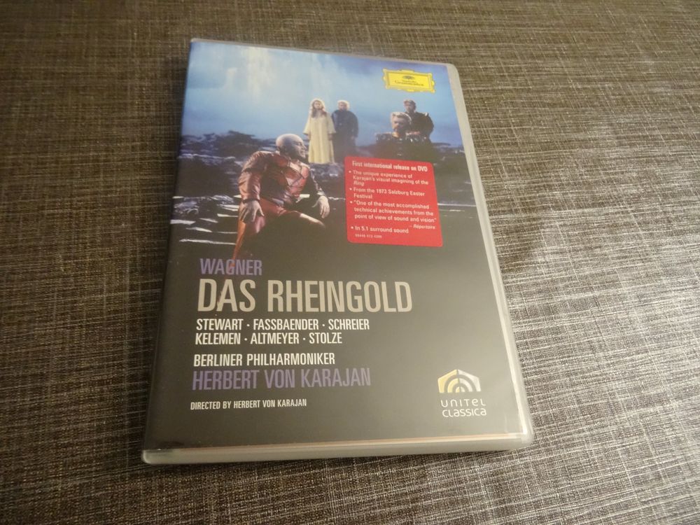 Wagner - Das Rheingold - Karajan OPER DVD (Gebraucht) in Olten für CHF ...