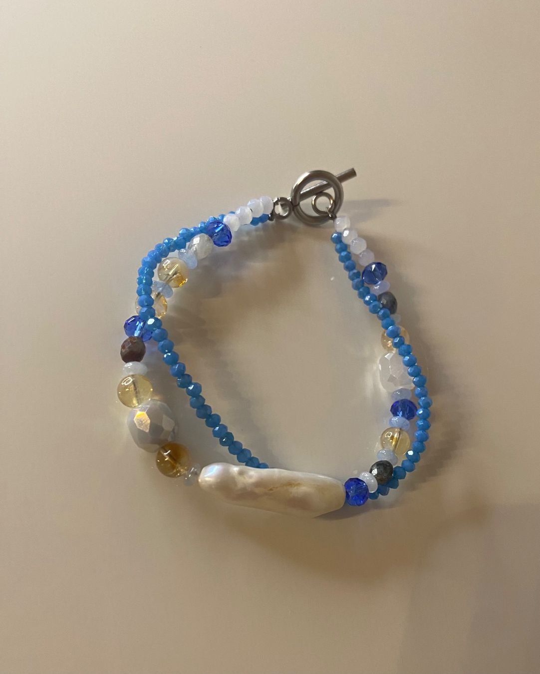 Bracciali & Braccialetti: Bracelet stones&crystals – Nuovo (secondo la descrizione) da Grenchen venduto da adl_ds8n 1