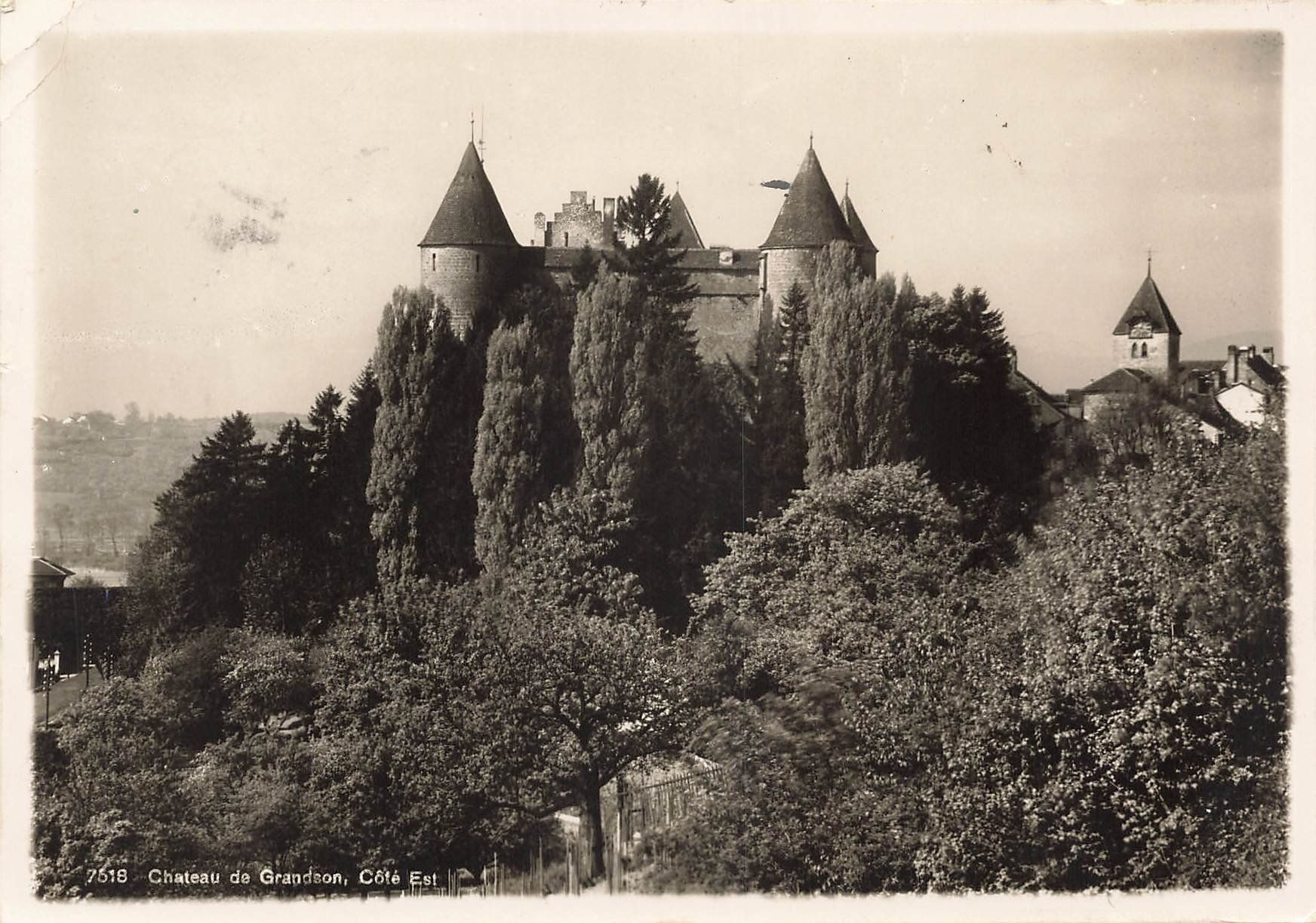 Cartoline postali: 3 AK's - Schloss Grandson – Usato da Schwyz venduto da Seffi56 2