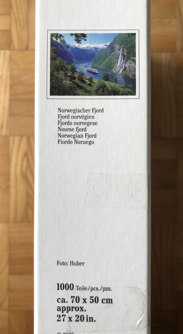 Ravensburger Puzzle: Puzzle 1000er komplett – Usato da Binningen venduto da Steffisboerse 1
