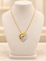 750/18 Karat Gold Anhänger mit 095 Ct Brillanten