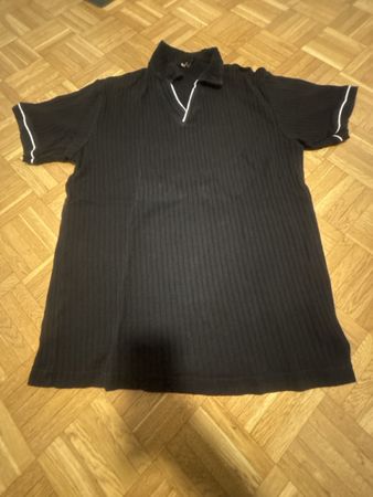 Polo Shirt ST45 schwarz kurzarm Grösse L guter Zustand