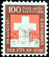 Soldatenmarke 2.WK, Ter Füsilier Kp II/127, Wi Ter 168