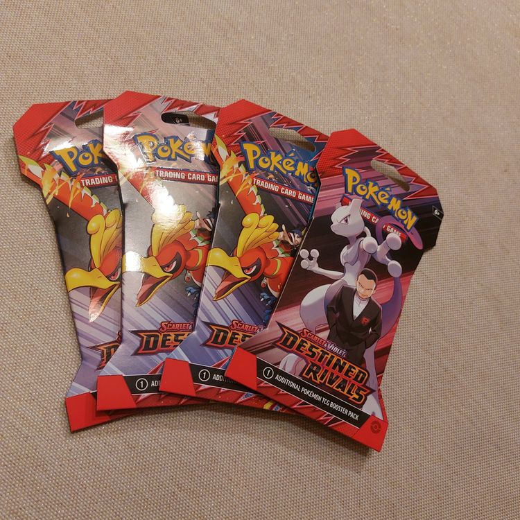 Pokemon Destined Rivals Booster EN (Neu und originalverpackt) in uzwil ...