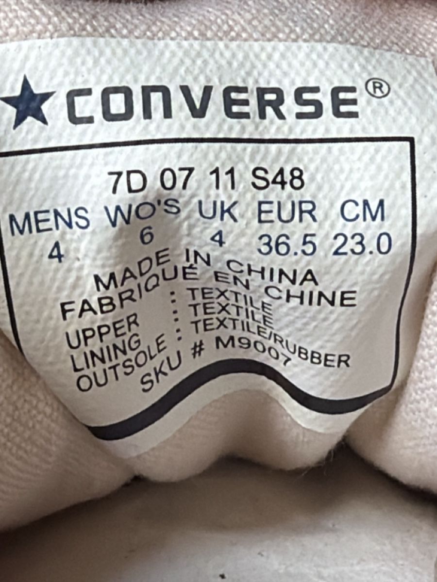 Converse Scarpe da uomo: Rosa Converse All Stars Gr. 36.5 – Usato da Burgdorf venduto da vicae 3