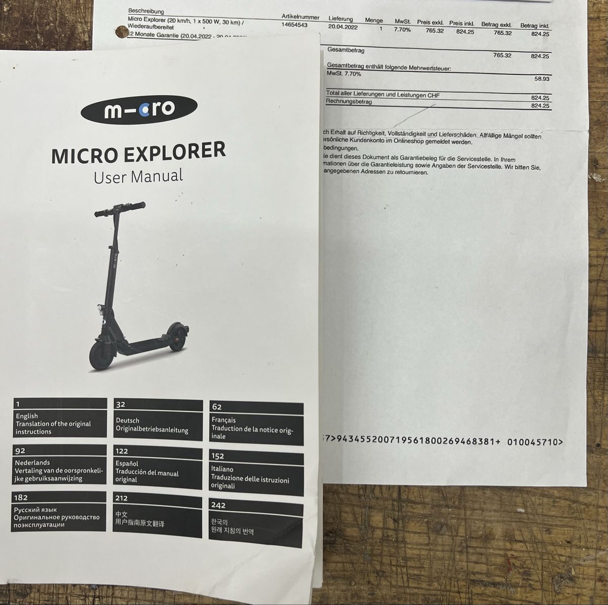 Micro Kickboard: Micro Explorer II E-Scooter schwarz guter Zustand – Usato da Buchs ZH venduto da man_v7y7 8