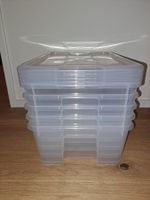 Ikea Samla 5 Stück 39x28x14 cm à 11l inkl. Deckel