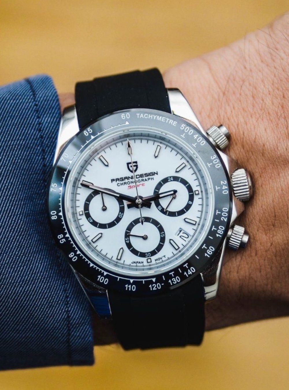 Pagani Design Orologi: Daytona Panda Style Pagani Design – Usato da Rivera venduto da Dpe_rpb7