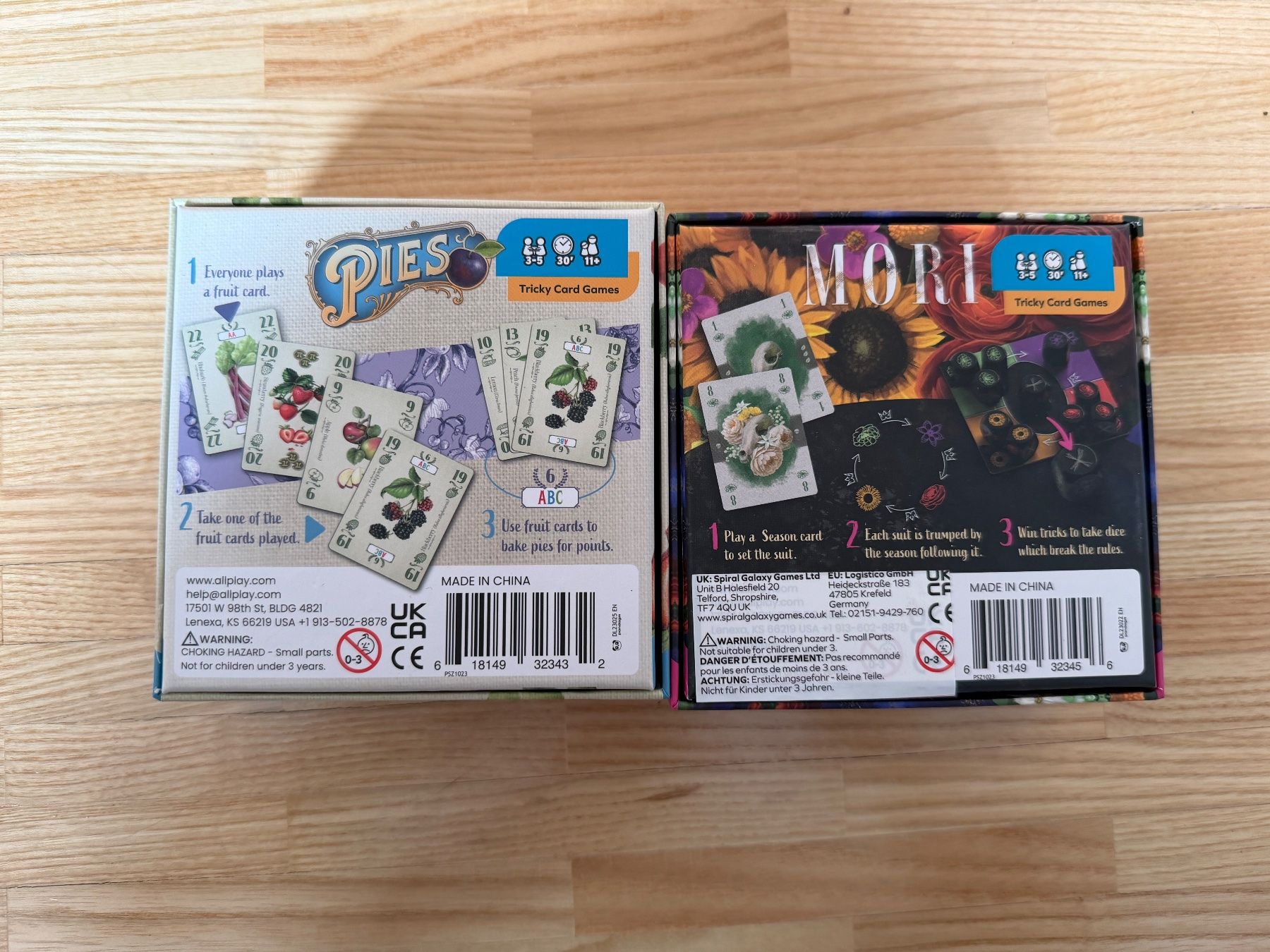 Giochi: Pies and Mori - Englisch – Usato da Seuzach venduto da Pascal44060 1