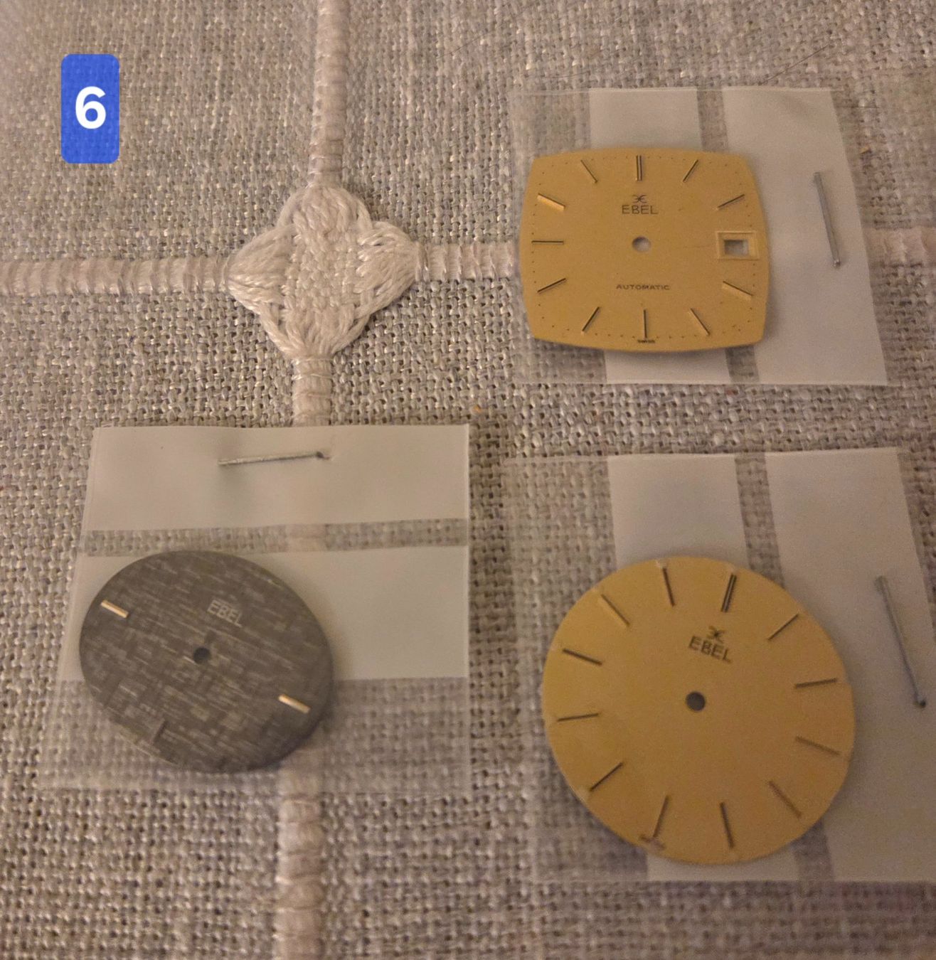Ebel Orologi: lot de 10 cadrans ebel – Usato da la Chaux-de-Fonds venduto da Firenze6 3