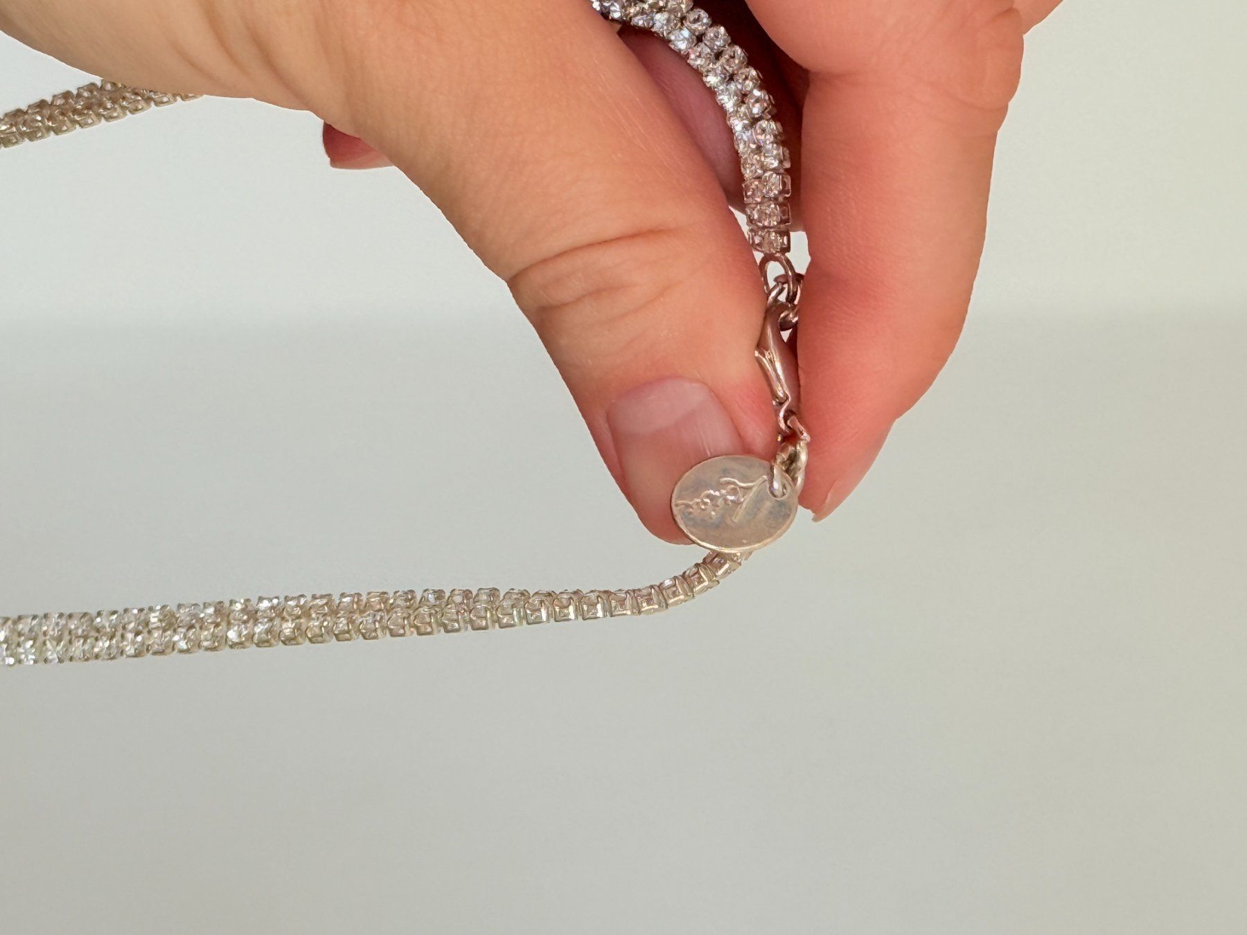 Bracelets: Bracelet ? double rangée strass neuf – Neuf avec emballage d'origine à Genève par AGBERG 1