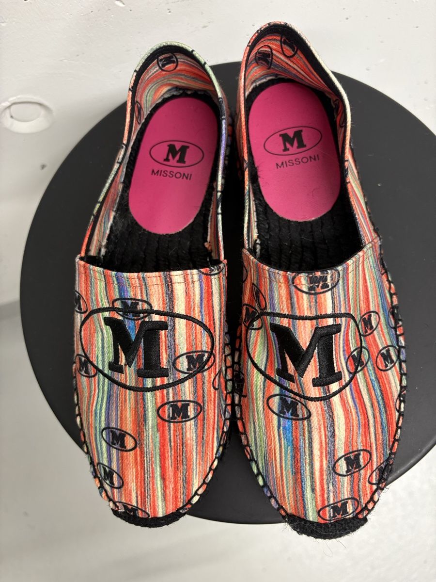Missoni Scarpe da donna: Missoni Espadrilles Gr. 38 Bunt schwarz – Nuovo (secondo la descrizione) da Regensdorf venduto da secondchancefashion 5
