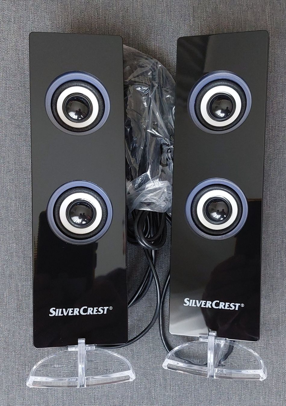 SilverCrest Casse acustiche: Multimedia-PC-Lautsprecher Spezial Preis – Nuovo e nell'imballaggio originale da St.Gallen venduto da weweg 1