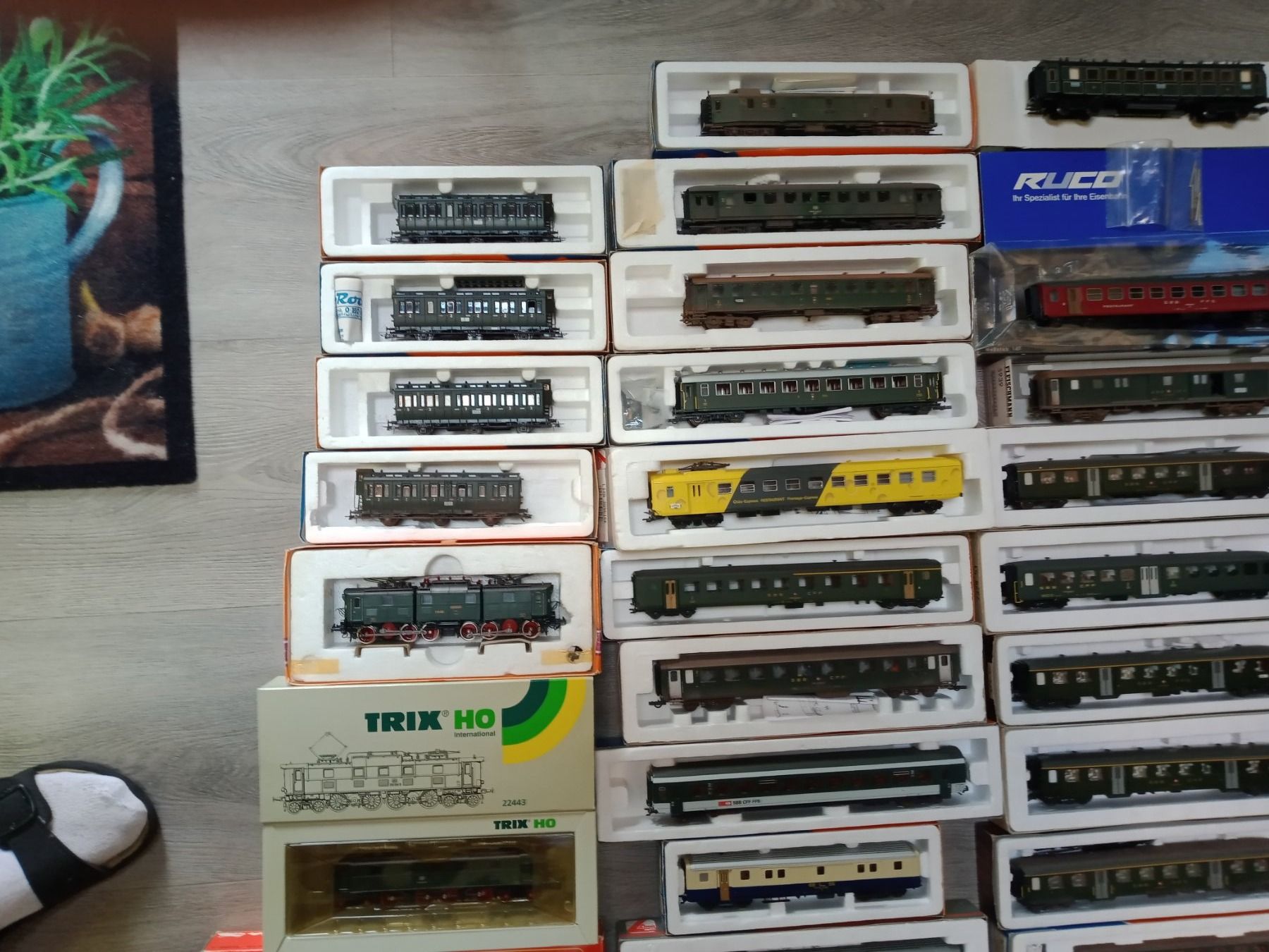 Modelleisenbahnen: Modelleisenbahn Lot H0 Gleichstrom – Gebraucht aus Bätterkinden von hobbycha 2