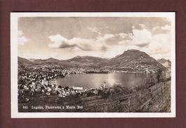 LUGANO - Panorama - Monte Brè - 1940