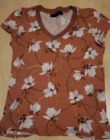Sommerliches Hallhuber Damen T-Shirt Gr. XS