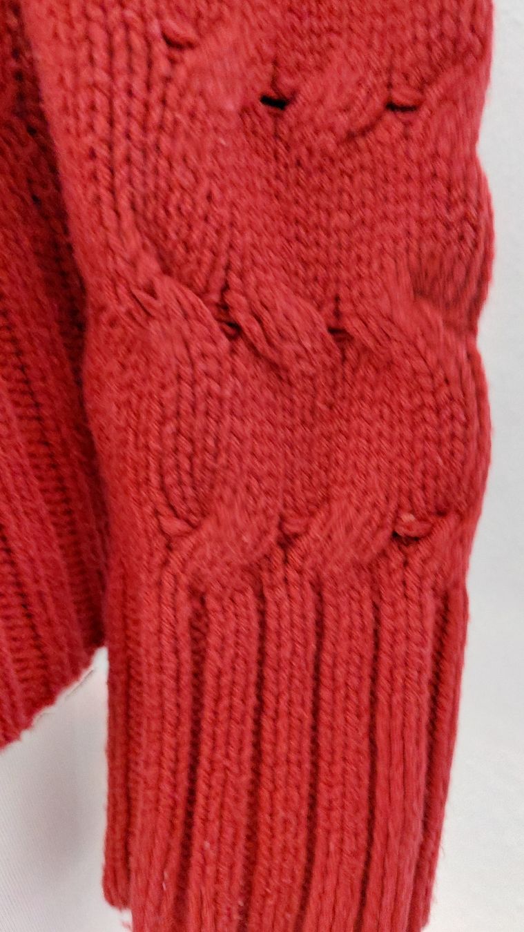 Maglioni & Felpe: Roter Strickpullover mit Rollkragen Winter gr. S – Usato da Gwatt (Thun) venduto da Letzte-Chance 4