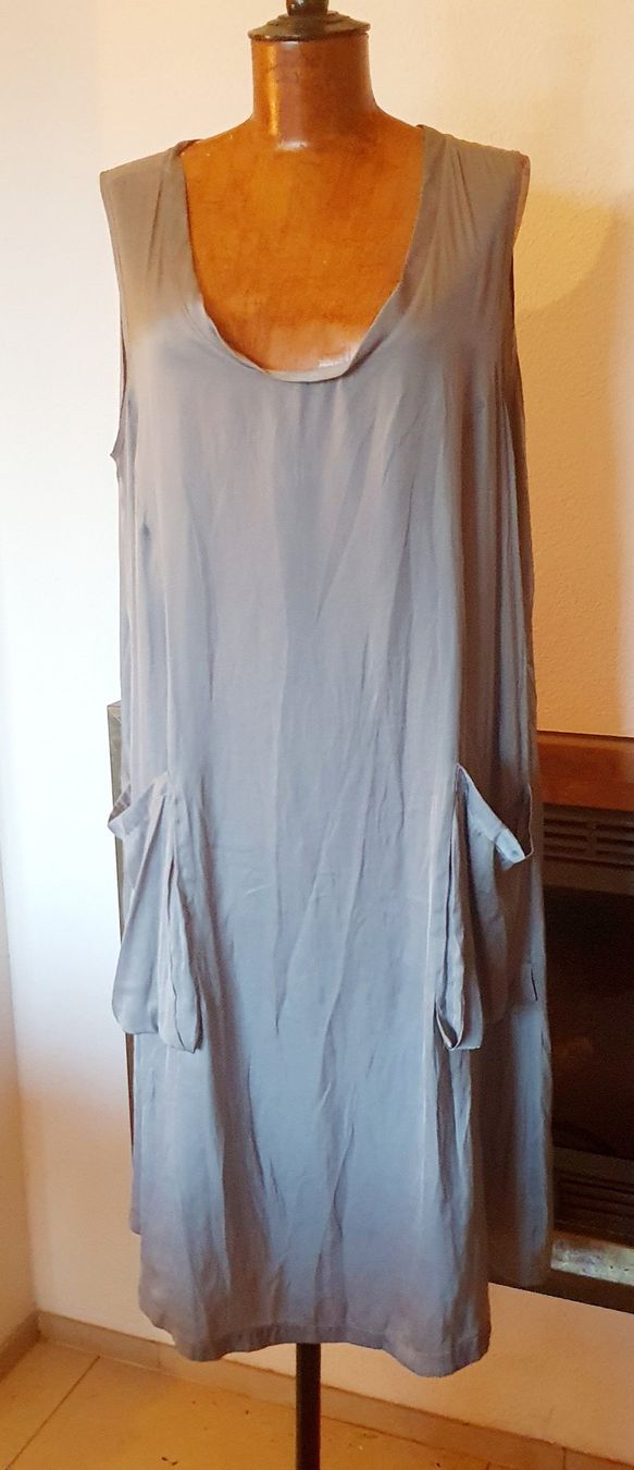 Vestiti: Robe tunique grise – Usato da Etoy venduto da az2011 1