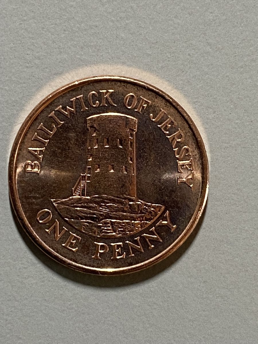 Alle Münzen: Jersey (GB) 1 penny 2016 UNC – Gebraucht aus Payerne von Mike1682