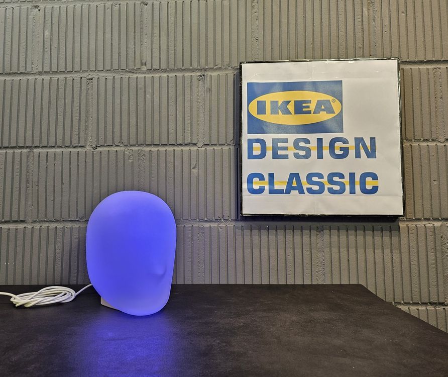 IKEA ISKÄRNA Tischleuchte bunte LED Multi Color Table Lamp Kaufen auf