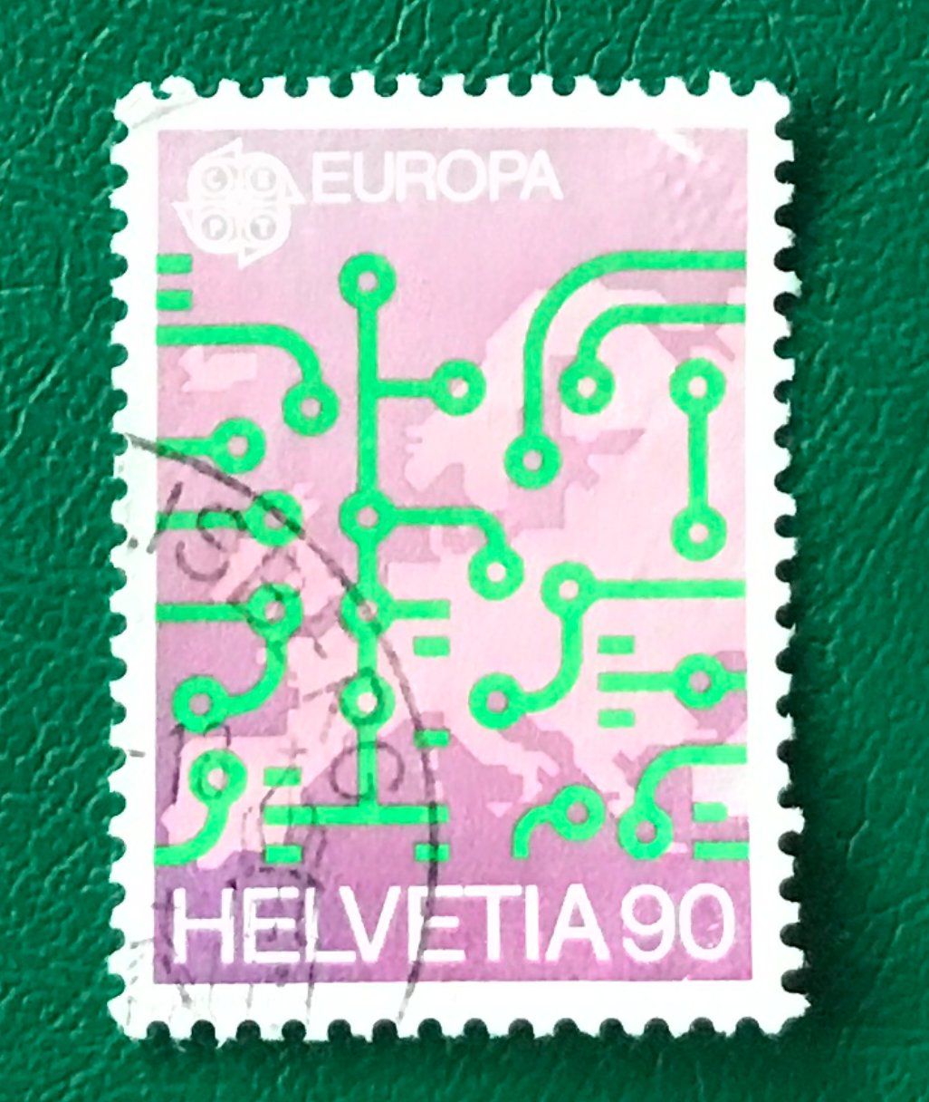 Tutti i francobolli: Nr.764 mit Stempel Kommunikationsmittel 1988    – Usato da Aarau venduto da Billa007