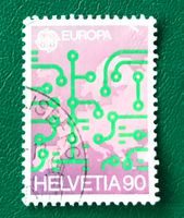 Nr.764 mit Stempel Kommunikationsmittel 1988   