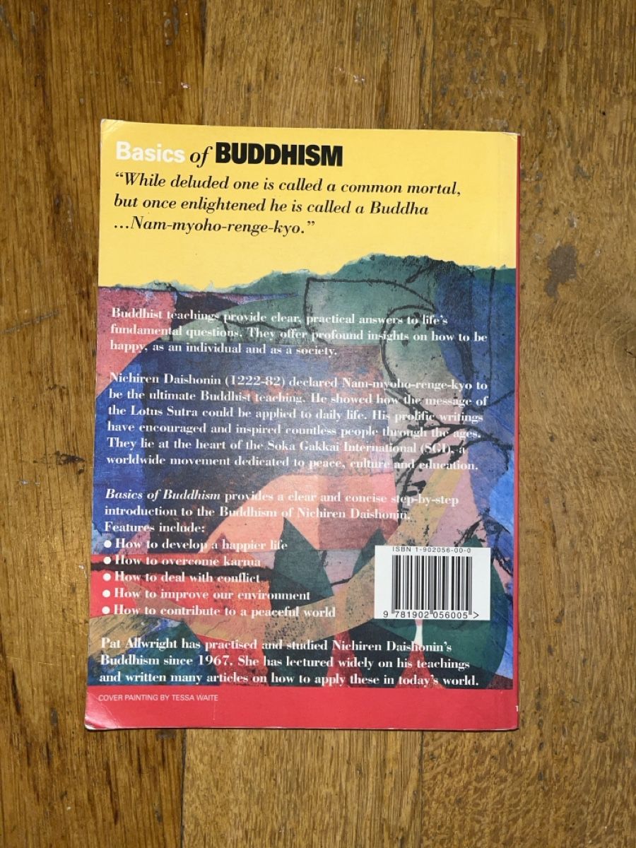 Bücher: Pat Allwright: Basics of Buddhism – Gebraucht aus Basel von Buechermensch 1