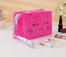 Nessesaire-Kosmetiktasche-Tasche-Etui-Kulturbeutel-Katze