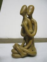 Sexy Paar-Akt Keramik-Skulptur ANTONIO CICERO Kunst arte