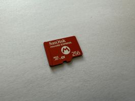 SanDisk microSD Express 256 Go – Nintendo Switch 2 – Mario