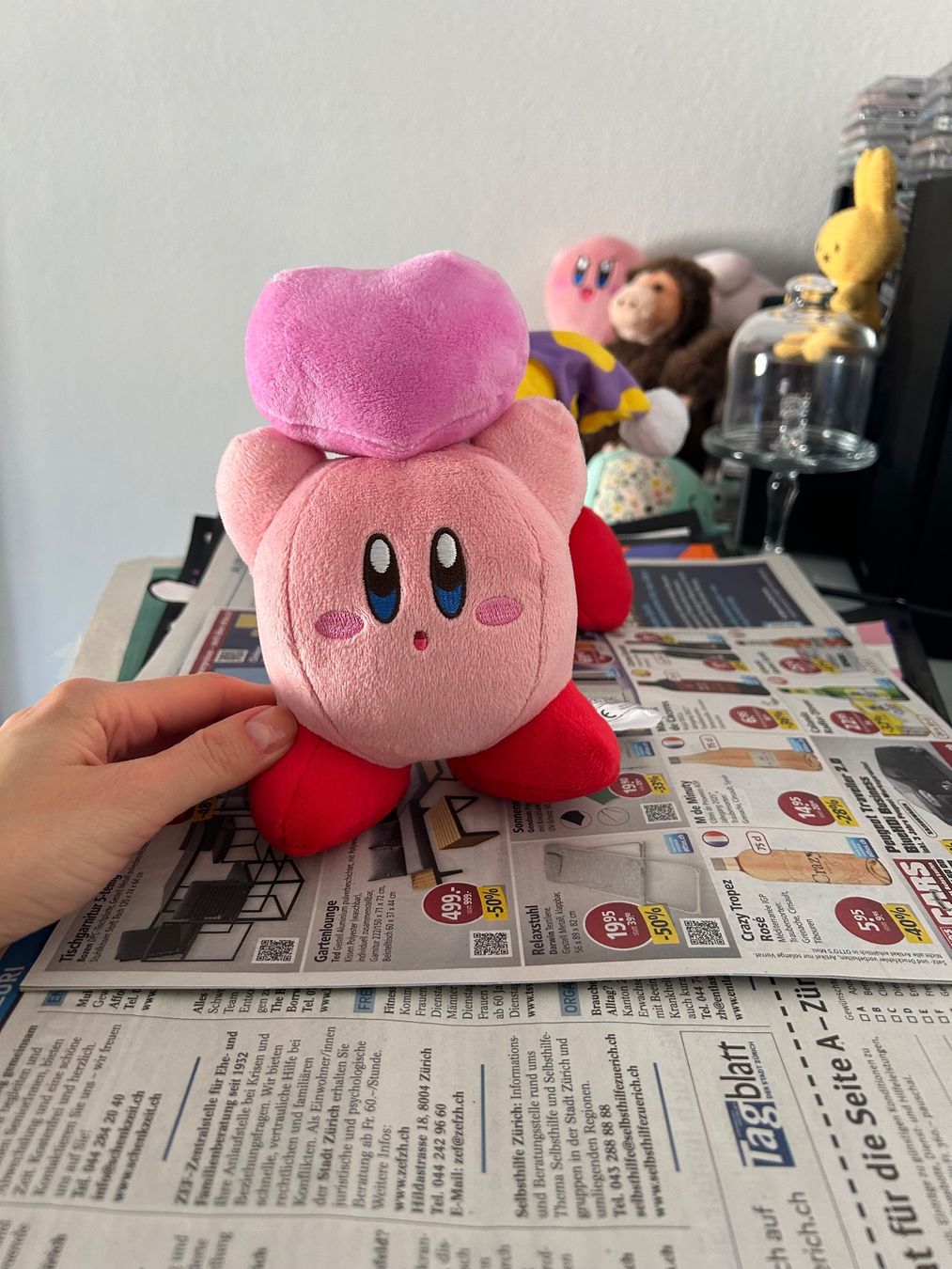 Nintendo Giocattoli: kirby plüsch – Nuovo (secondo la descrizione) da Zürich venduto da del_2dkl 1