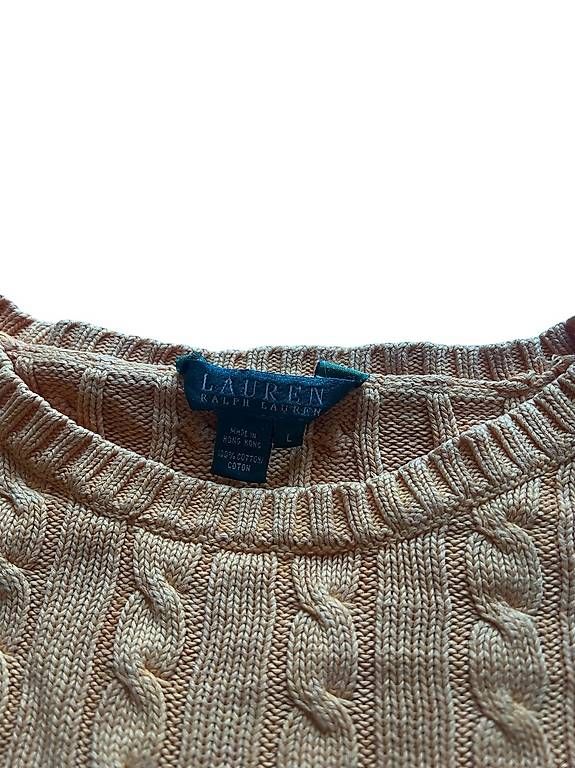 Ralph Lauren Maglioni & Felpe: Oranger Ralph Lauren Cable Knit Sweater – Nuovo (secondo la descrizione) da Erstfeld venduto da RewearKollektiv 1