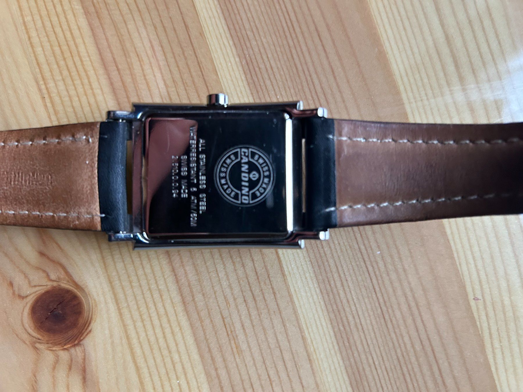 Candino Orologi: Candino Rectangle Uhr Qartz – Usato da Walkringen venduto da Cecca2 2