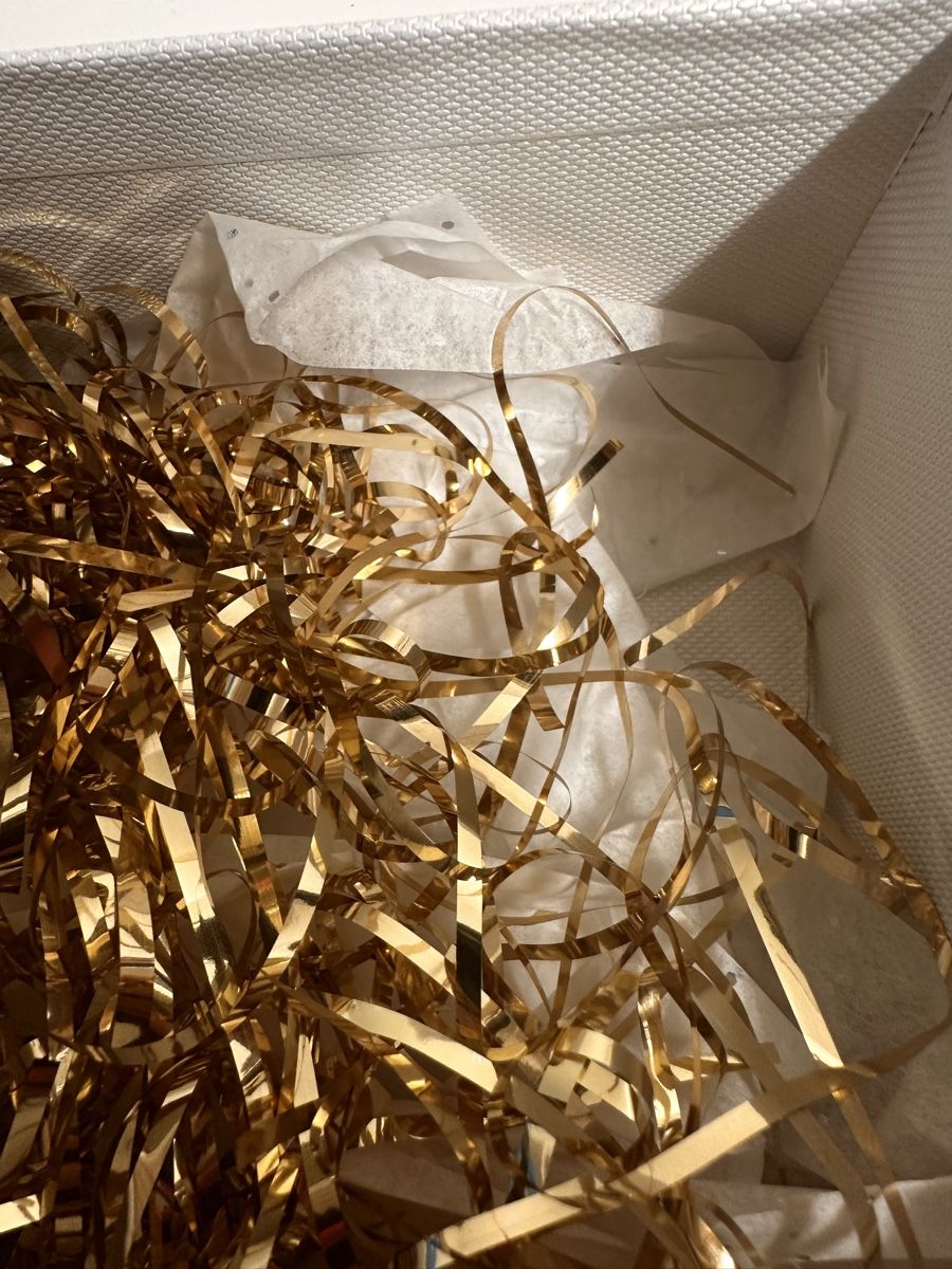 Tutte le decorazioni: Geschenkbox mit Gold Konfetti, "Let's Sparkle", Neu! – Nuovo (secondo la descrizione) da Oberurnen venduto da jasmin2fel 3