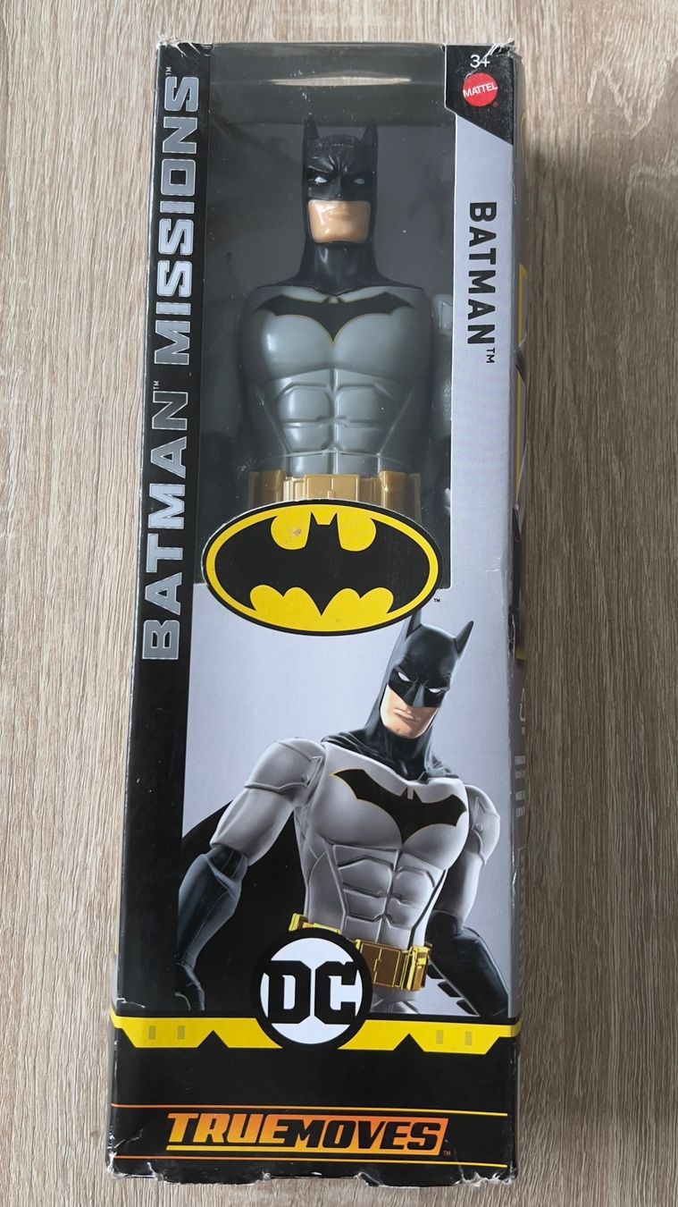 Statuette: Batman True Moves Action Figur, OVP, Mattel – Usato da Rebstein venduto da gimmma