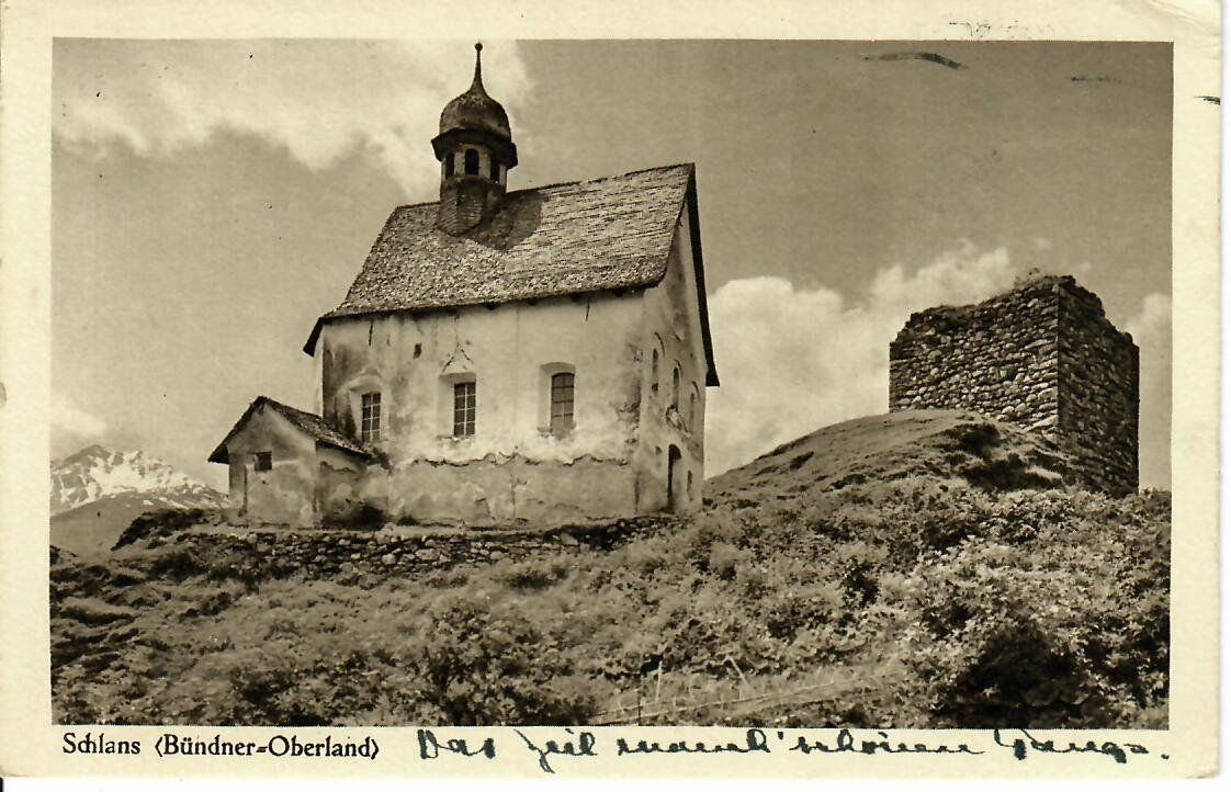 Cartoline postali: Schlans - Bündner Oberland 1919 – Usato da Hochdorf venduto da Ziegel-16