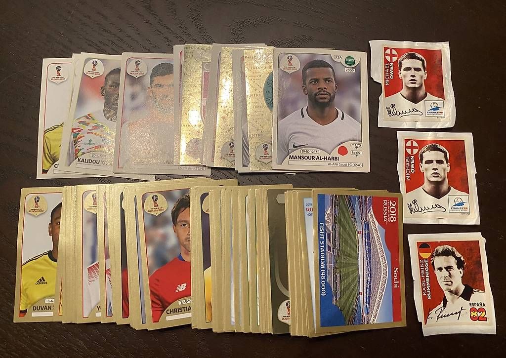 Sammelbilder & Trading cards: 2018 World Cup Panini – Gebraucht aus Delémont von col_ys6n