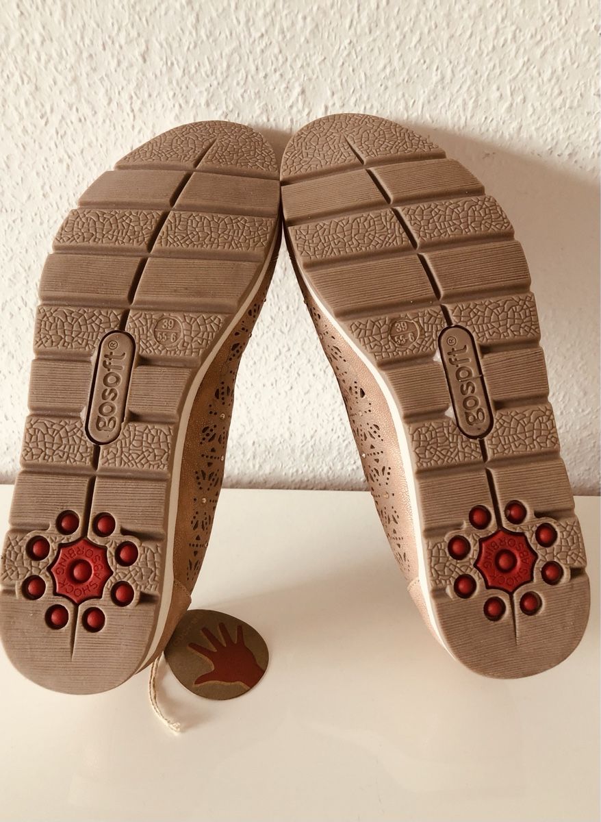 Damenschuhe: Ballerina, hellrosa/lachs, Gr. 39, Go soft – Neu (gemäss Beschreibung) aus St. Gallen von Allegra_blue 5