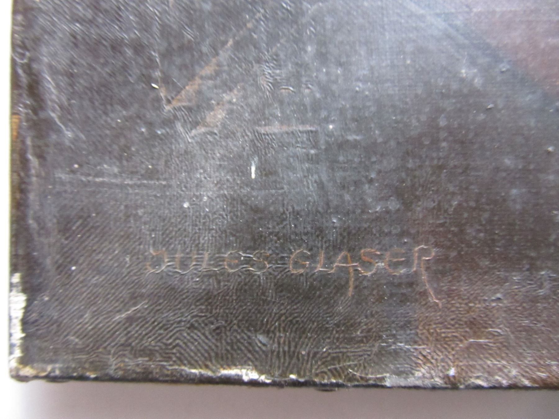 Gemälde: JULES GLASER ORIGINAL OEL/LEINWAND SIGNIERT – Gebraucht aus Gersau von grafik-kunst 2