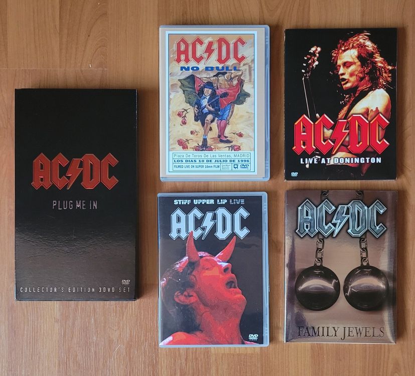AC / DC DVD Videos (Gebraucht) in Ettingen für CHF 39 – nur Abholung ...