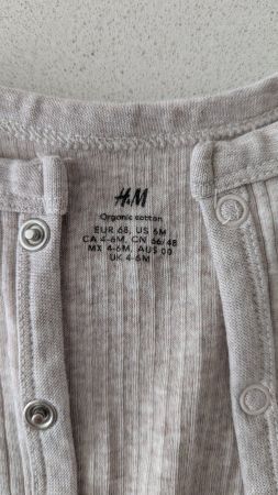 Mitwachsender Strampler von H&M, Gr. 68 👶
