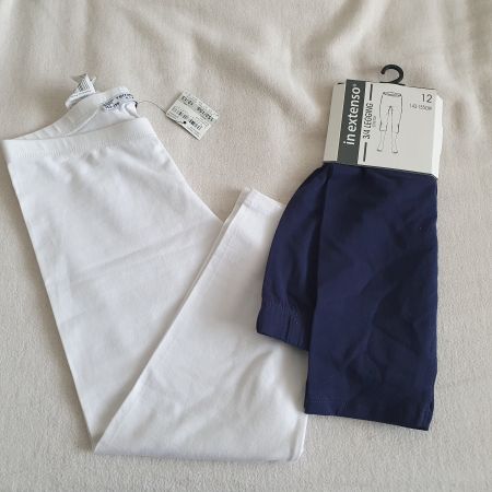 2 neue  3/4 Leggins Gr 145-155