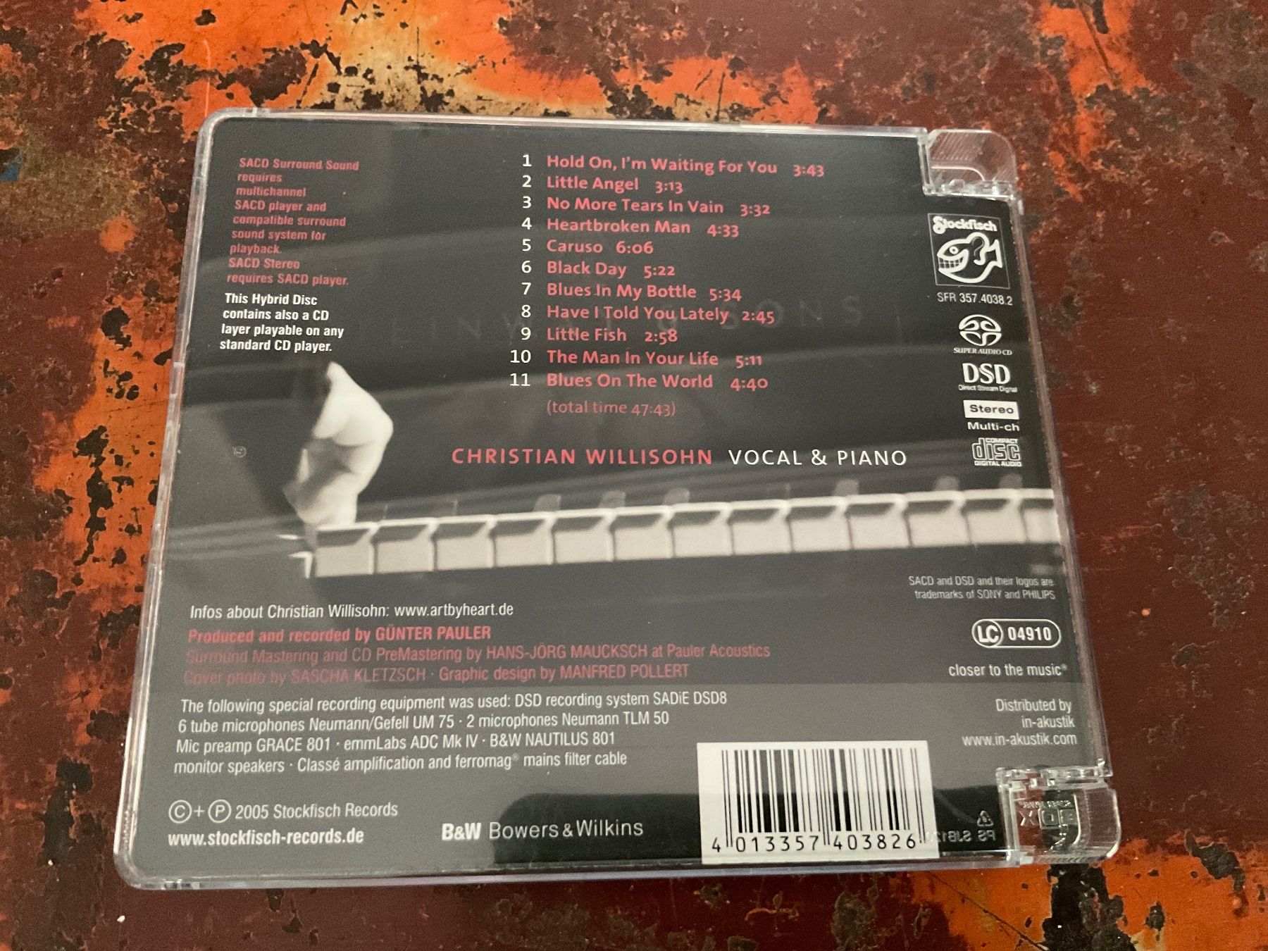 CD: Christian Willisohn Hold On SACD – Nuovo (secondo la descrizione) da Delémont venduto da vinylfreak01 1