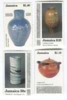 Briefmarken "Keramik". Jamaika