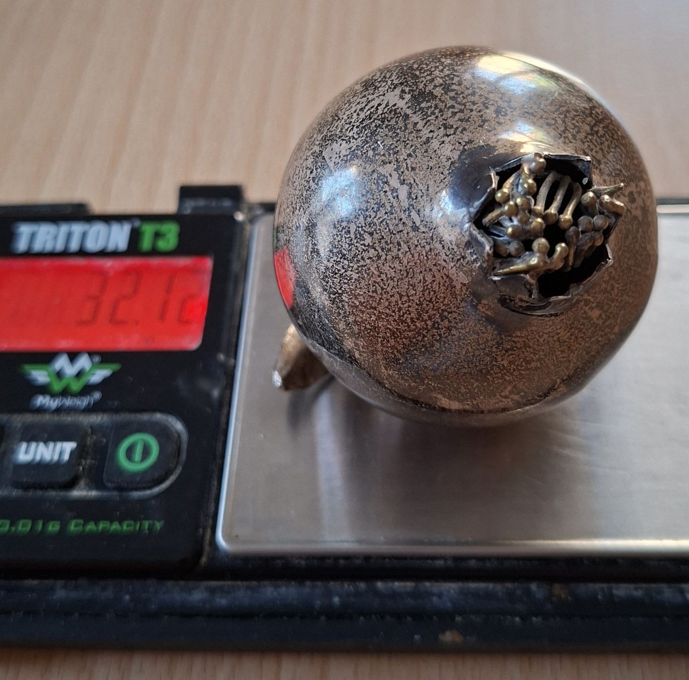 Statuette: Silber 925 "Zwiebel" / Hat ein paar Dellen – Usato da Bern venduto da chuderluri01 2