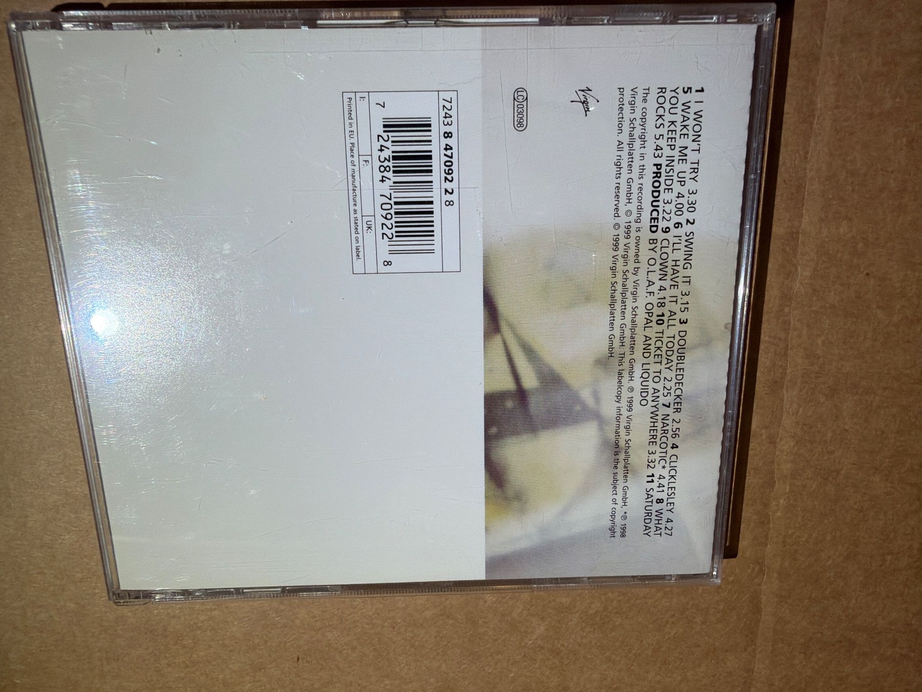 CD: Liquido –  Liquido – Usato da St.Gallen venduto da CD_jalamusic 1