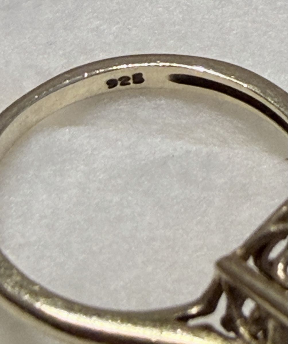 Anelli: 🟣  Antiker Ring Amethyst Gr. 52 925 Silber – Usato da Weissbad venduto da Simiswiss321 5